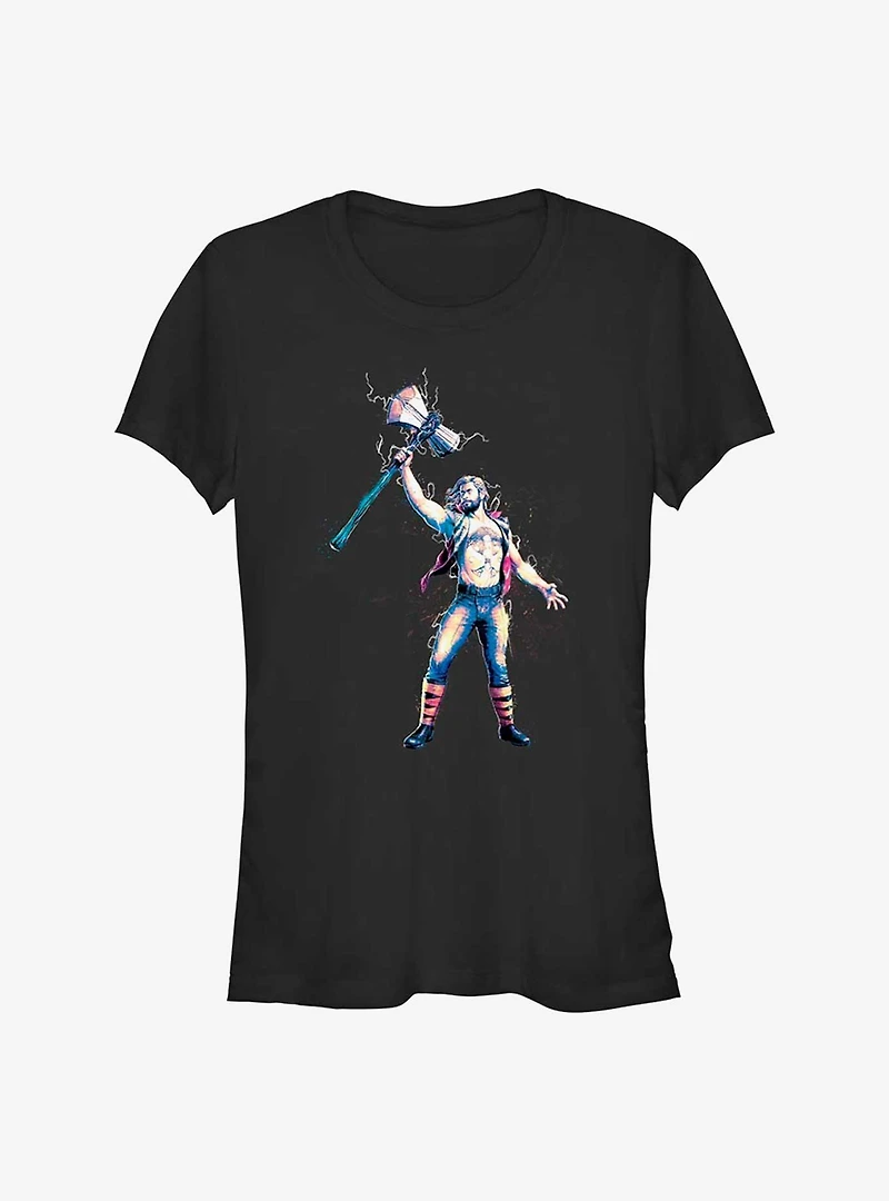 Marvel Thor: Love and Thunder Stormbreaker Salute Girls T-Shirt