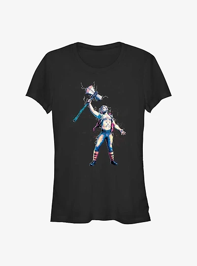 Marvel Thor: Love and Thunder Stormbreaker Salute Girls T-Shirt