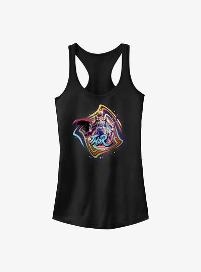 Marvel Thor: Love and Thunder Groovy Thor Girls Tank