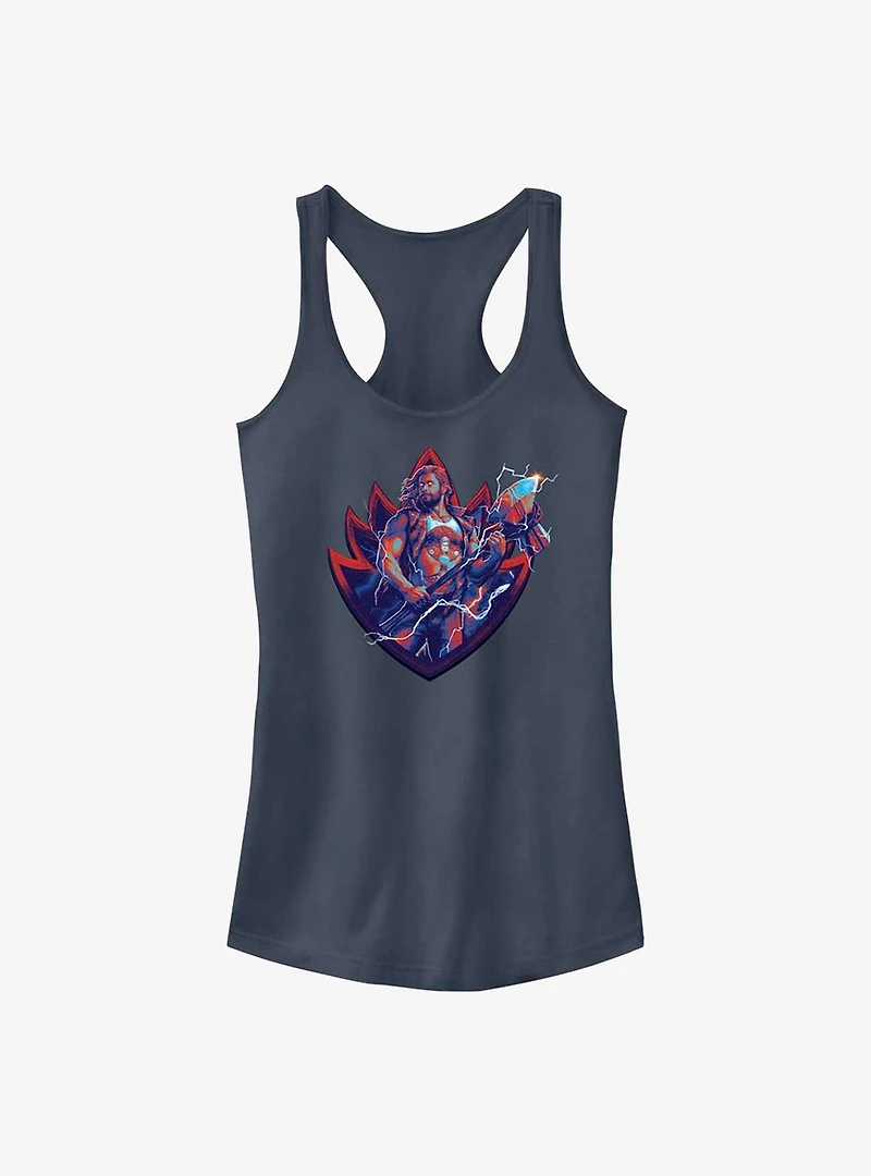 Marvel Thor: Love and Thunder Guardian Thor Badge Girls Tank