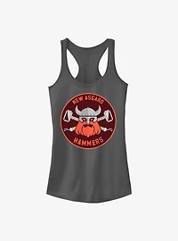 Marvel Thor: Love and Thunder Hammers Badge Girls Tank