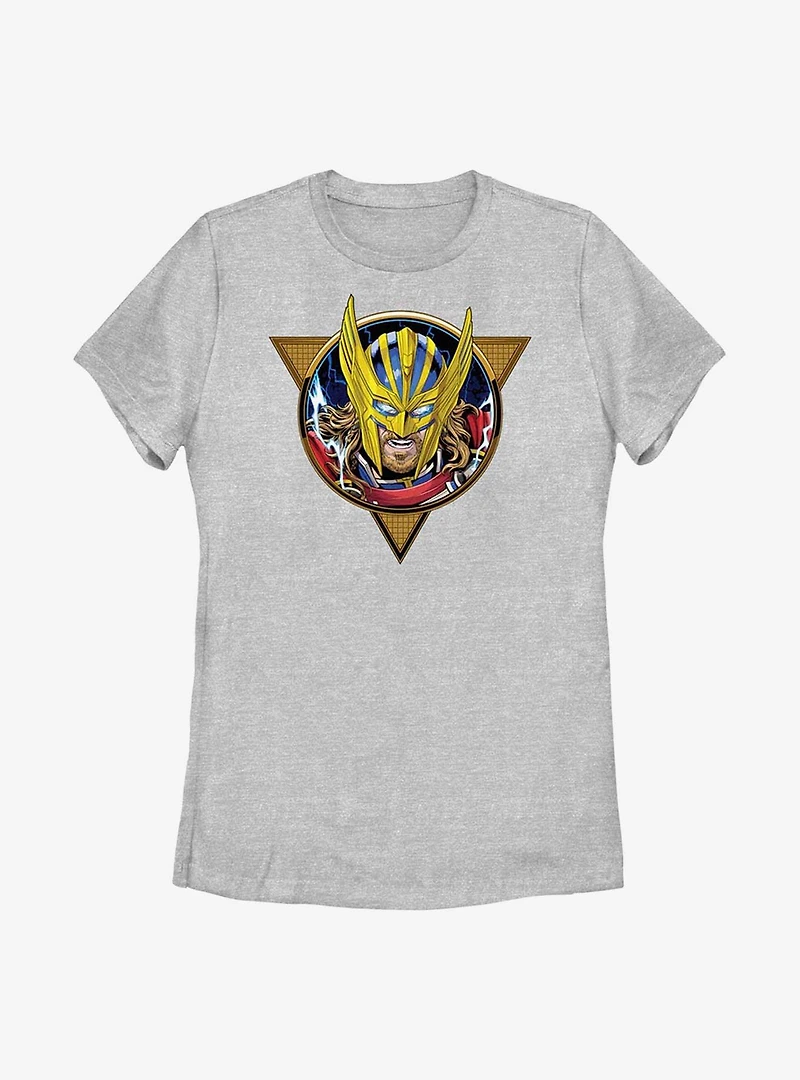 Marvel Thor: Love And Thunder Comic Badge Womens T-Shirt