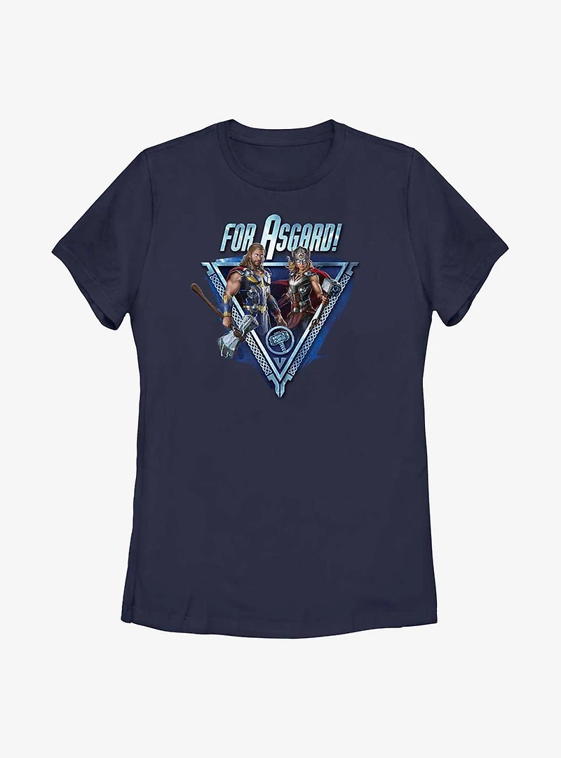 Marvel Thor: Love And Thunder For Asgard Womens T-Shirt