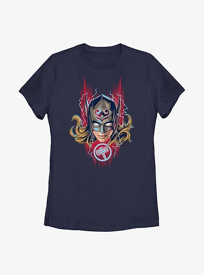 Marvel Thor: Love And Thunder Mighty Thor Helmet Womens T-Shirt