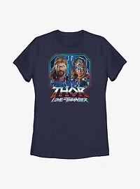 Marvel Thor: Love And Thunder Portraits Boxup Womens T-Shirt