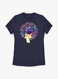 Marvel Thor: Love And Thunder Monster Circle Badge Womens T-Shirt