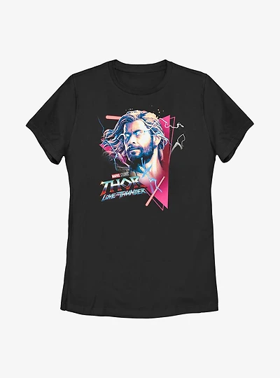 Marvel Thor: Love And Thunder Triangle God Womens T-Shirt