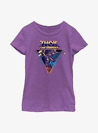 Marvel Thor: Love And Thunder Badge Youth Girls T-Shirt
