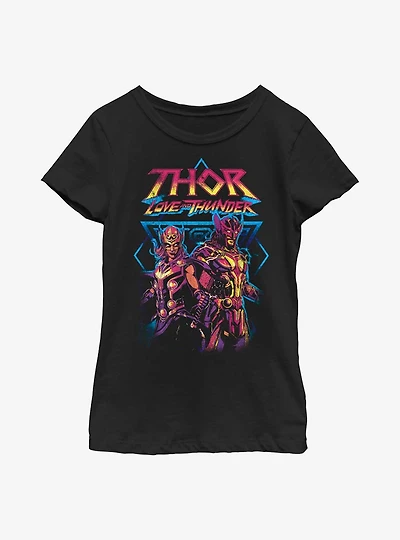 Marvel Thor: Love And Thunder Grunge Youth Girls T-Shirt