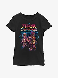 Marvel Thor: Love And Thunder Grunge Youth Girls T-Shirt