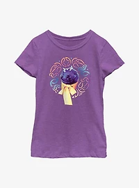 Marvel Thor: Love And Thunder Monster Circle Badge Youth Girls T-Shirt