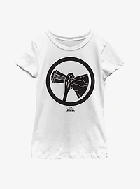 Marvel Thor: Love And Thunder Stormbreaker Black Youth Girls T-Shirt