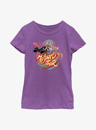 Marvel Thor: Love And Thunder Mighty Thor Youth Girls T-Shirt