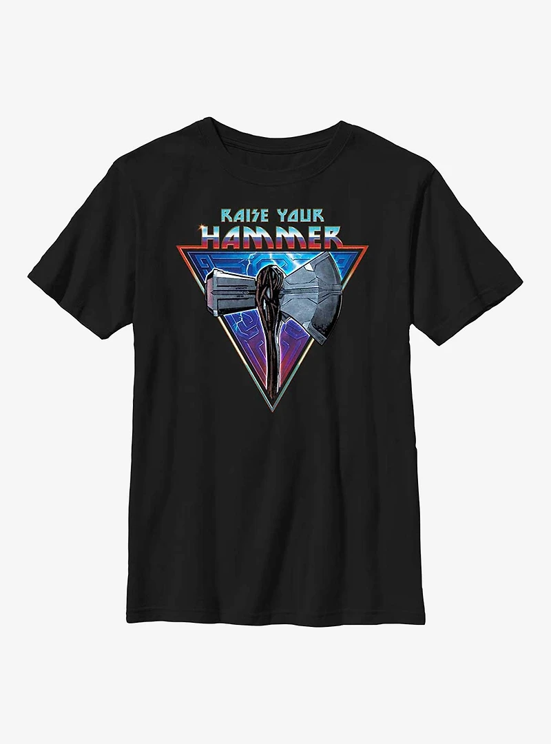 Marvel Thor: Love And Thunder Raise Your Hammer Youth T-Shirt