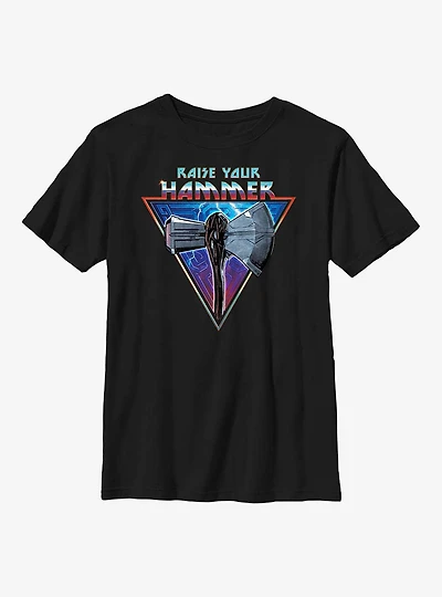 Marvel Thor: Love And Thunder Raise Your Hammer Youth T-Shirt