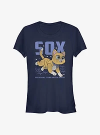 Disney Pixar Lightyear Sox Sketch Girls T-Shirt