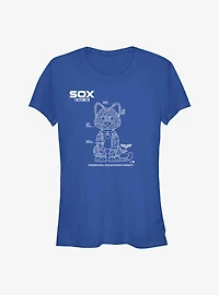 Disney Pixar Lightyear Sox Tech Girls T-Shirt