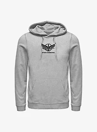 Disney Pixar Lightyear Star Command Badge Hoodie