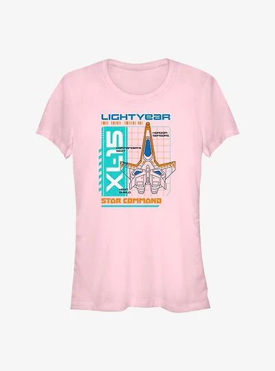 Disney Pixar Lightyear Star Command Girls T-Shirt
