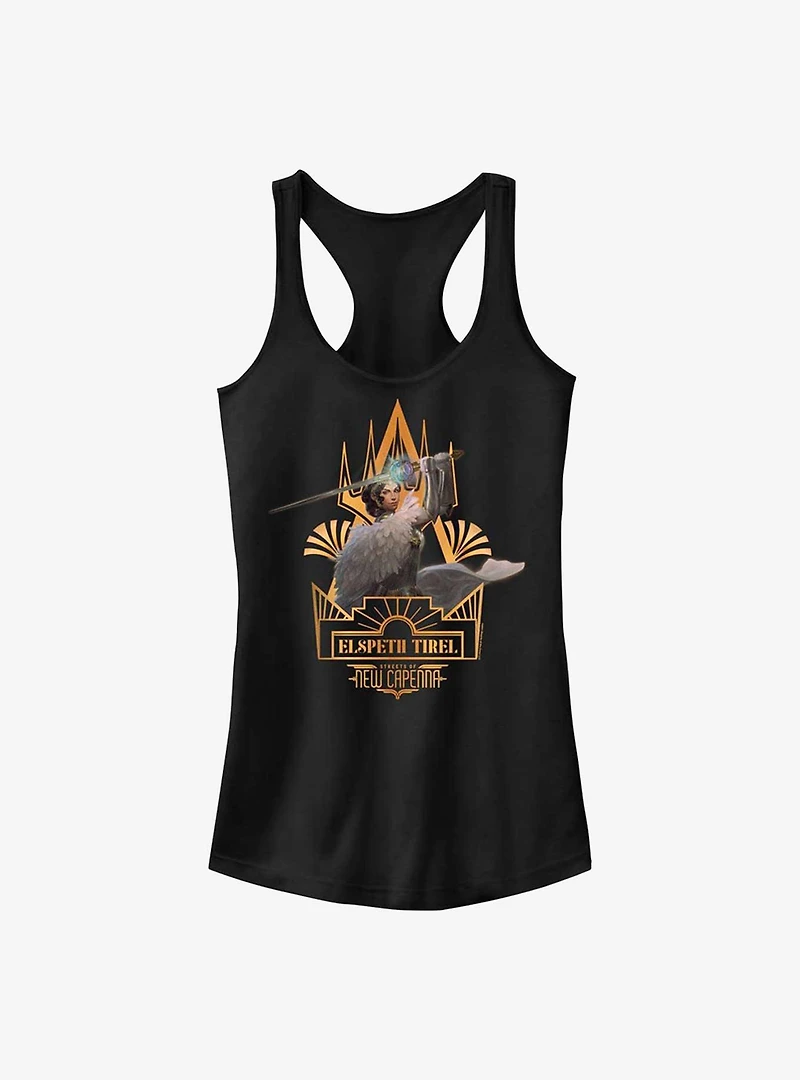 Magic The Gathering Elspeth Tirel Deco Girls Tank