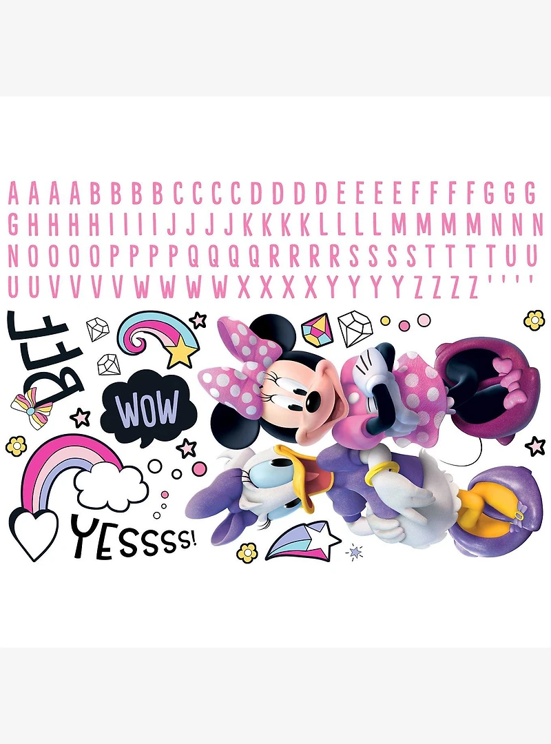 Disney Minnie Mouse Peel & Stick Giant Wall Decals