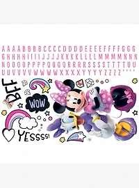 Disney Minnie Mouse Peel & Stick Giant Wall Decals