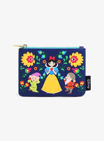 Loungefly Disney Snow White and the Seven Dwarfs Folk Cardholder - BoxLunch Exclusive