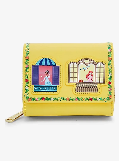 Loungefly Disney Princesses Floral Balconies Wallet - BoxLunch Exclusive