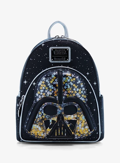 Loungefly Star Wars Darth Vader Helmet Glitter Mini Backpack — BoxLunch Exclusive