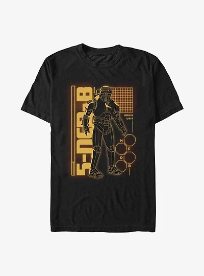 Star Wars Obi-Wan Kenobi 5-Ned-B Droid T-Shirt