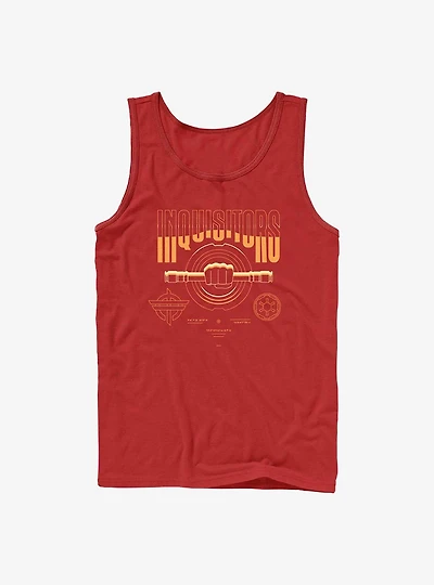 Star Wars Obi-Wan Kenobi Inquisitors Collegiate Tank Top