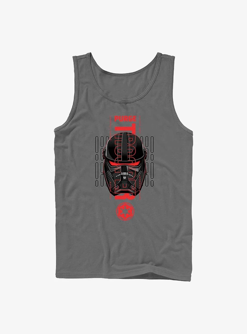 Star Wars Obi-Wan Kenobi Purge Trooper Head Tank Top