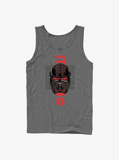 Star Wars Obi-Wan Kenobi Purge Trooper Head Tank Top