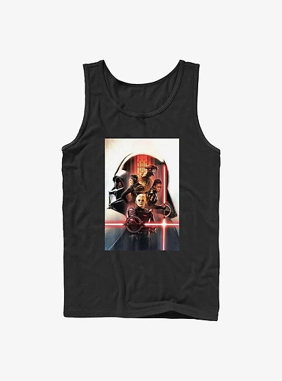 Star Wars Obi-Wan Kenobi Vader Profile Poster Tank Top