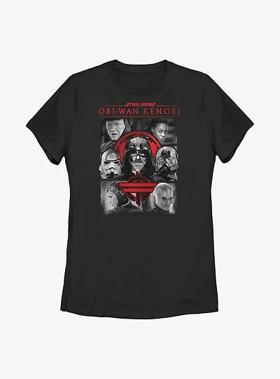 Star Wars Obi-Wan Kenobi Inquisitors Panels Womens T-Shirt