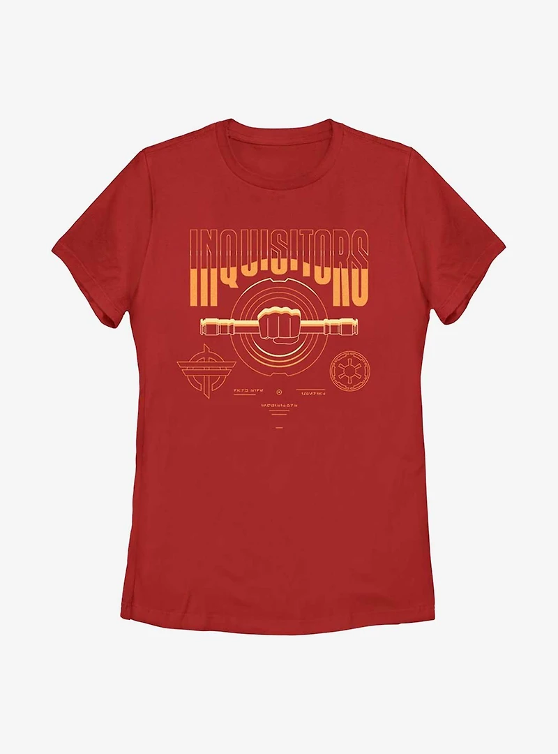 Star Wars Obi-Wan Kenobi Inquisitors Collegiate Womens T-Shirt