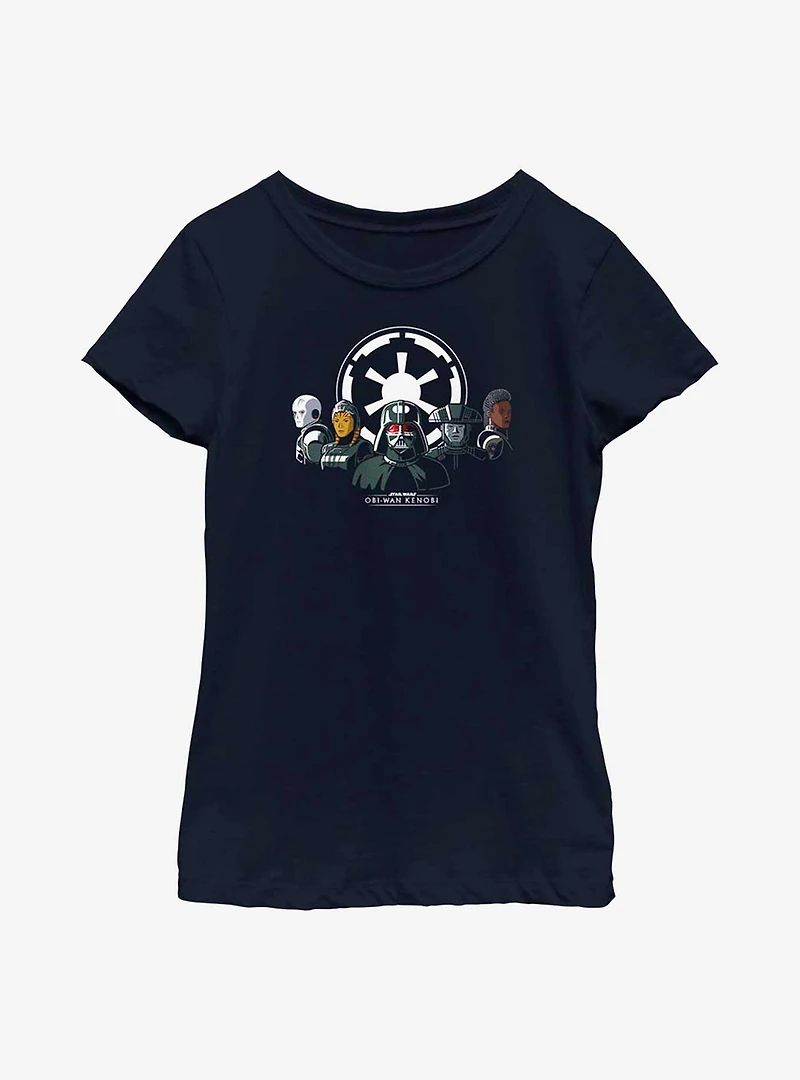 Star Wars Obi-Wan Kenobi Imperial Group Youth Girls T-Shirt
