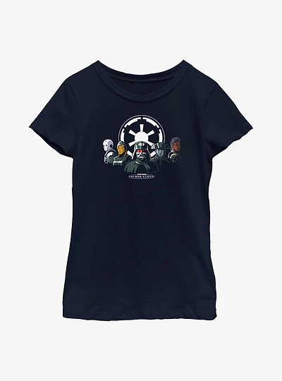 Star Wars Obi-Wan Kenobi Imperial Group Youth Girls T-Shirt