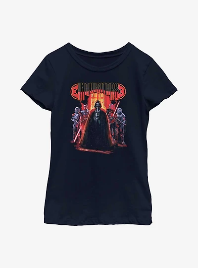 Star Wars Obi-Wan Kenobi Inquisitors Club Youth Girls T-Shirt