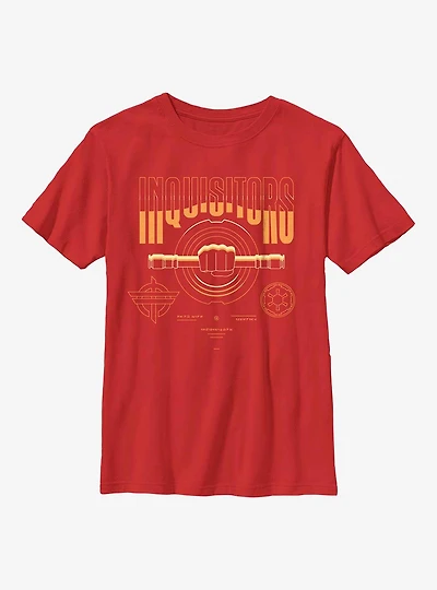 Star Wars Obi-Wan Kenobi Inquisitors Collegiate Youth T-Shirt