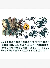 Jurassic World: Dominion Peel & Stick Giant Wall Decal