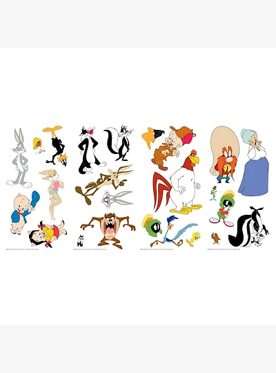 Looney Toons Wall Decals Peel & Stick