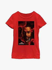 Marvel Doctor Strange The Multiverse Of Madness Mordo Poster Youth Girls T-Shirt