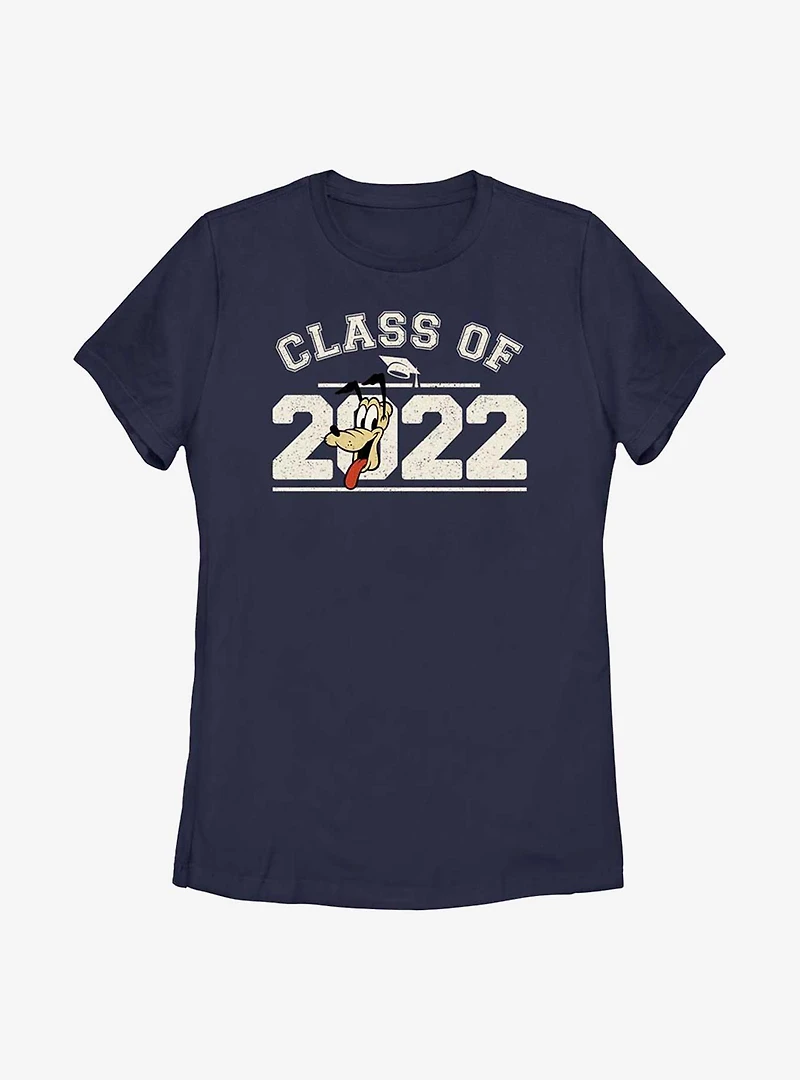 Disney Pluto Grad Womens T-Shirt