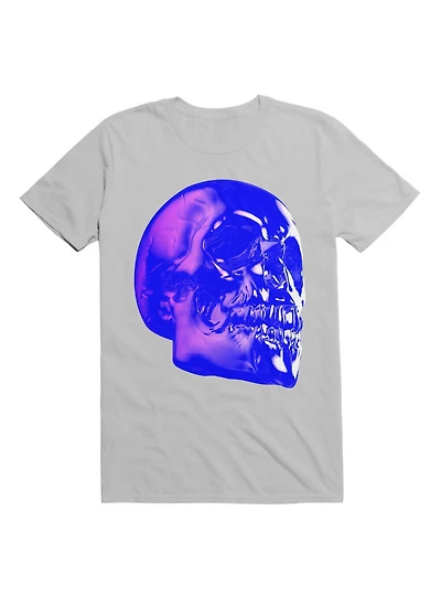 Skull Horror Synthwave Undead 3D T-Shirt