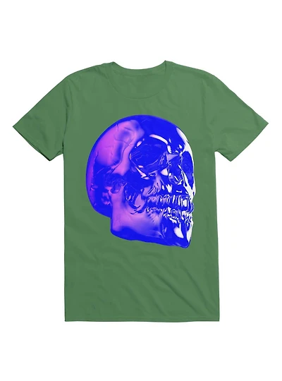 Skull Horror Synthwave Undead 3D T-Shirt
