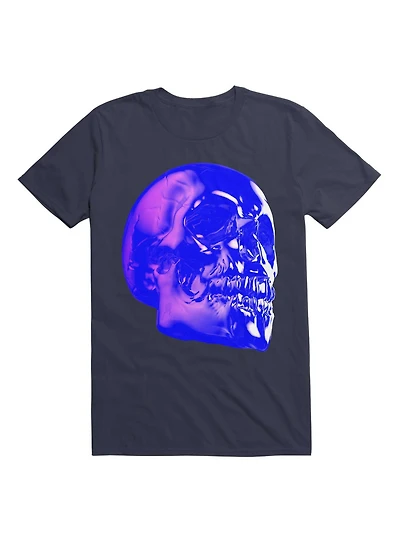 Skull Horror Synthwave Undead 3D T-Shirt