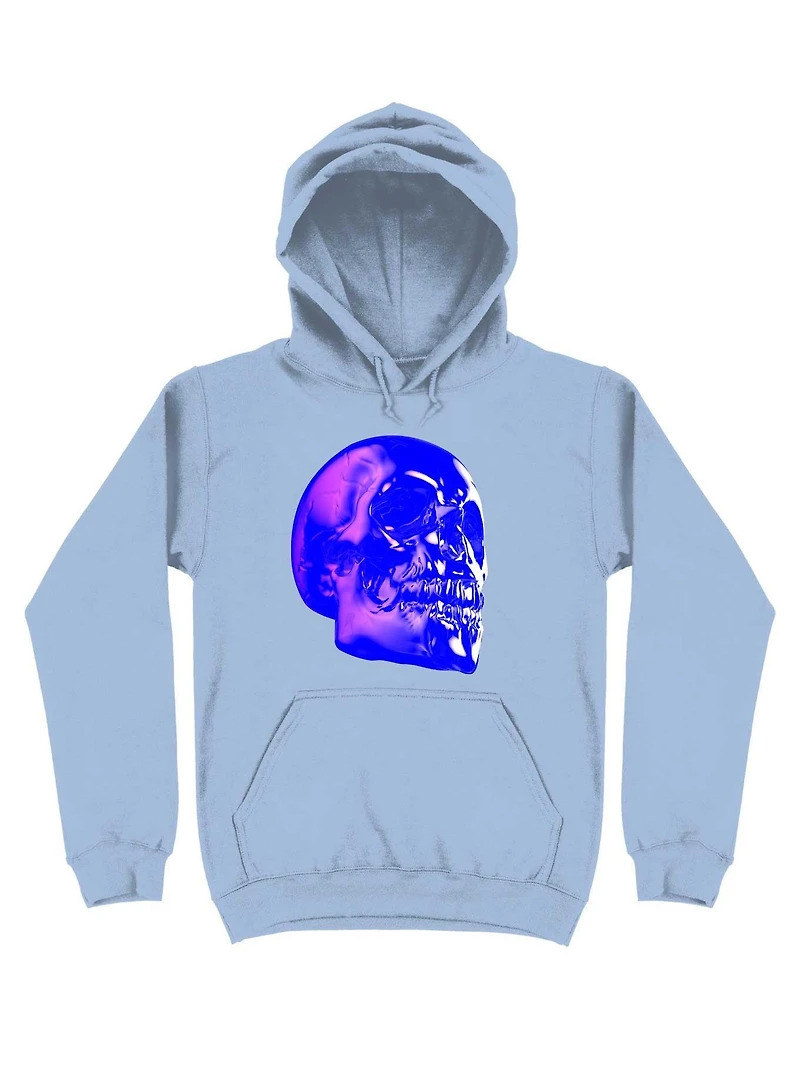 Skull Horror Synthwave Undead Skull 3D Hoodie