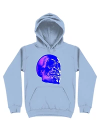Skull Horror Synthwave Undead Skull 3D Hoodie