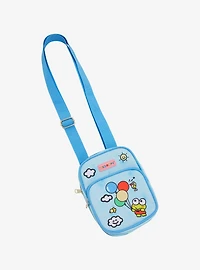Keroppi Balloon Sky Athletic Crossbody Bag